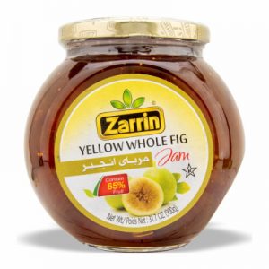 ZARRIN YELLOW WHOLE FIG JAM 6/900 GR